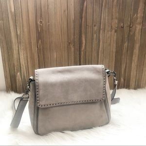 Rebecca Minkoff GREY Moonwalking Crossbody Studs